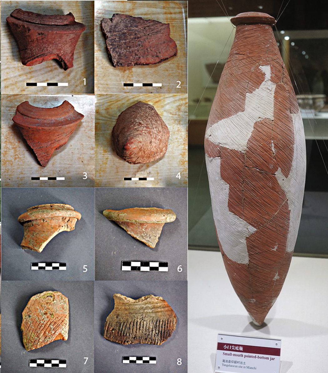 Yangshao-Culture Dingcun sherds with molds and starch Li Liu 2020